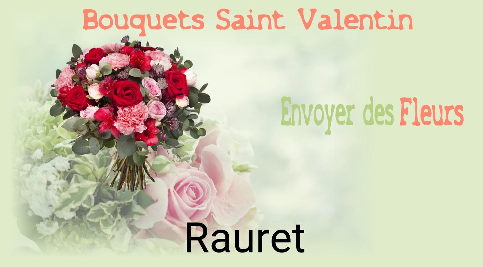 Roses de Saint-Valentin livrées à Rauret